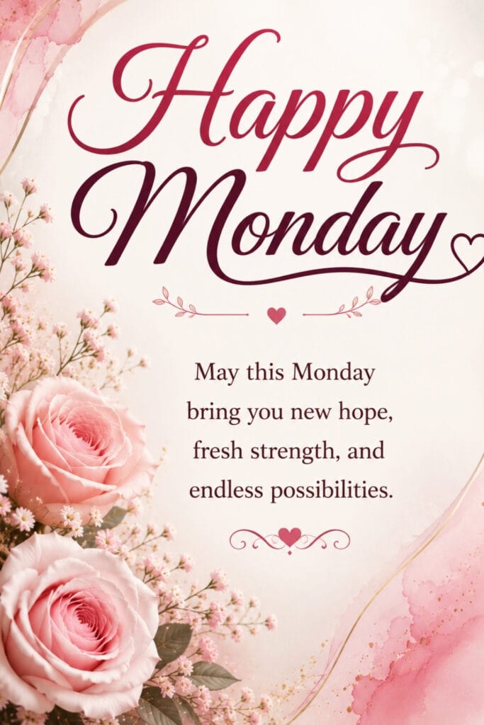 Monday Blessings and Prayers for Friends