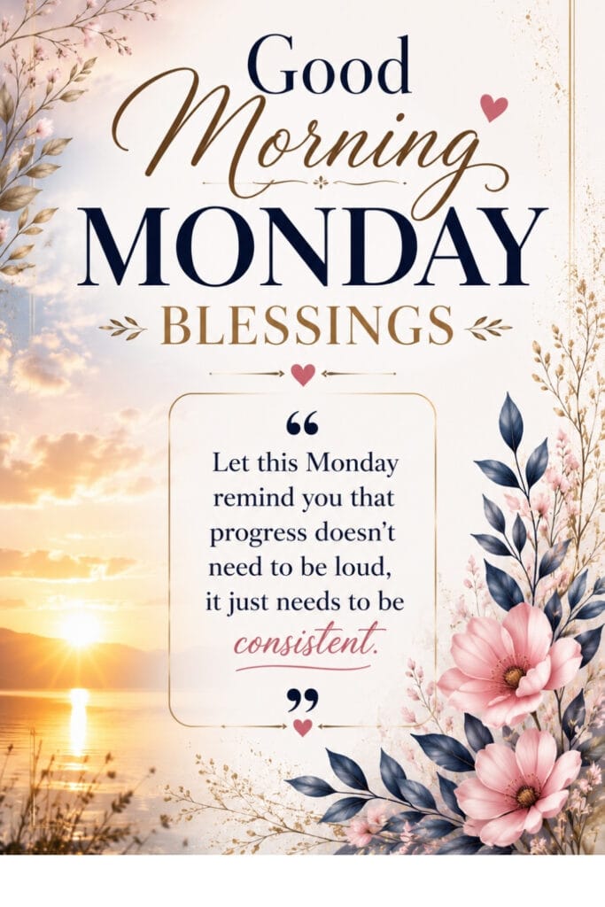 Positive Monday Blessings for the New Week