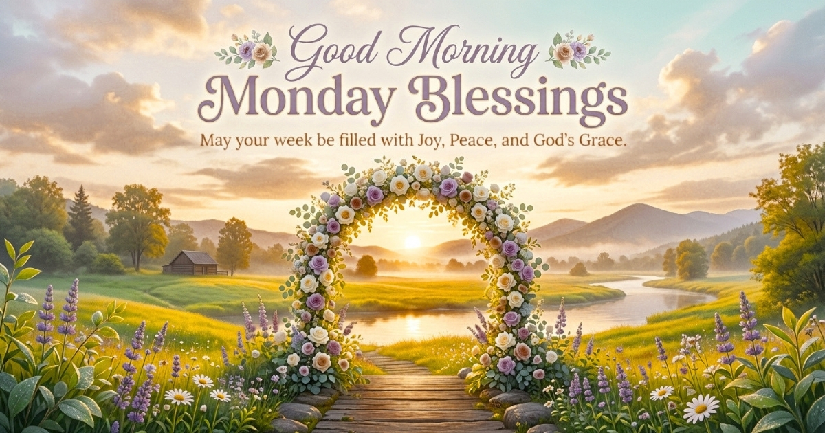 300+ Good Morning Monday Blessings